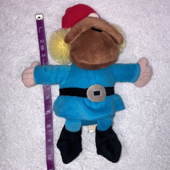 Dan dee Yukon Cornelius Rudolph red nose reindeer plush - Picture 3 of 5
